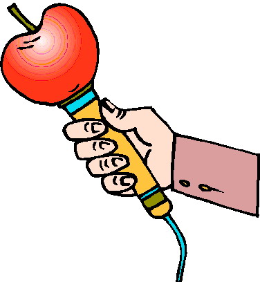Microphone clip art