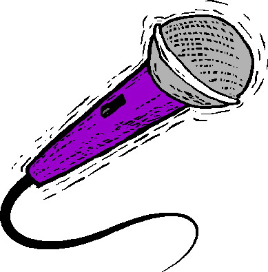 Microphone clip art