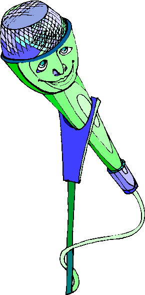 Microphone clip art