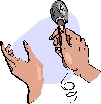 Microphone clip art