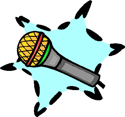 Microphone clip art