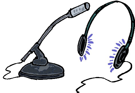 Microphone clip art