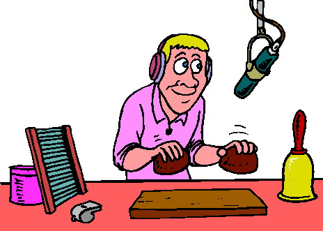 Microphone clip art