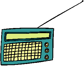 Radio clip art