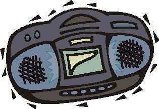 Radio clip art