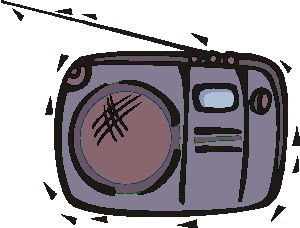 Radio clip art