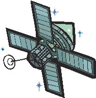 Satellite clip art