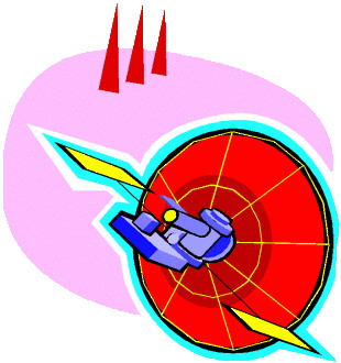 Satellite clip art