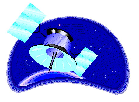 Satellite clip art