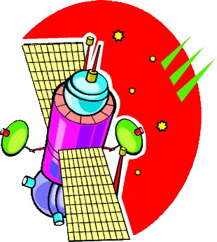 Satellite clip art