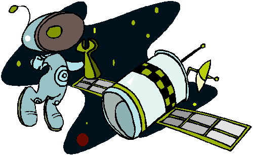 Satellite clip art