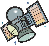 Satellite clip art