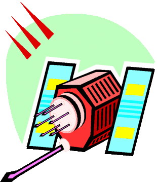 Satellite clip art