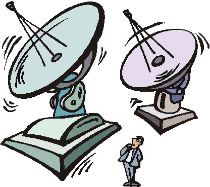 Satellite clip art