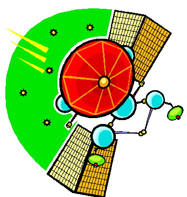 Satellite clip art