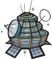 Satellite clip art