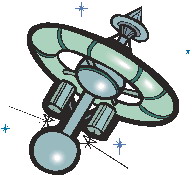 Satellite clip art