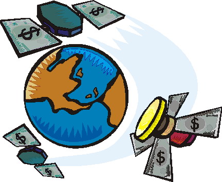 Satellite clip art