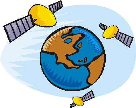 Satellite clip art