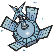 Satellite clip art