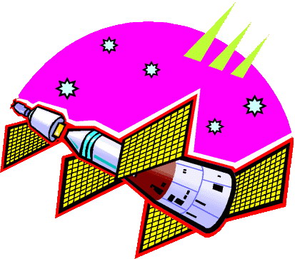 Satellite clip art