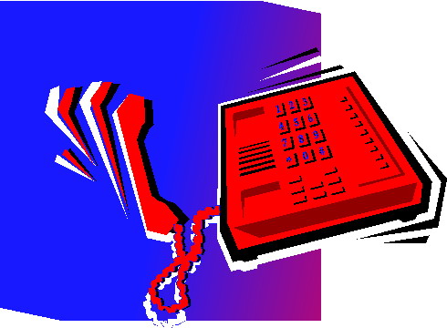 Telephone clip art