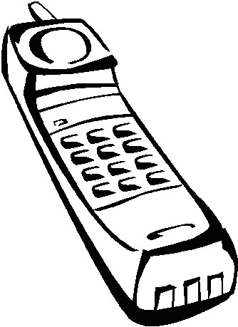 Telephone clip art