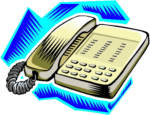 Telephone clip art