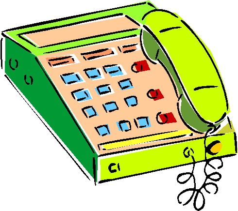 Telephone clip art