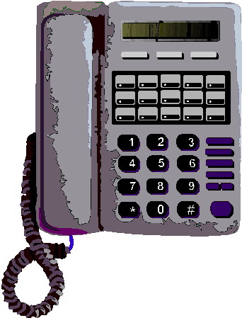 Telephone clip art