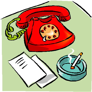 Telephone clip art