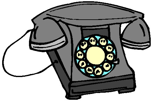 Telephone clip art