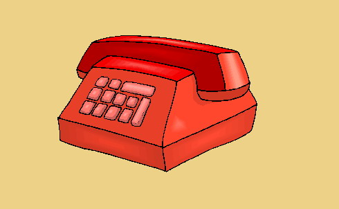 Telephone clip art