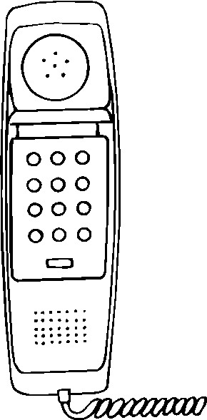 Telephone clip art