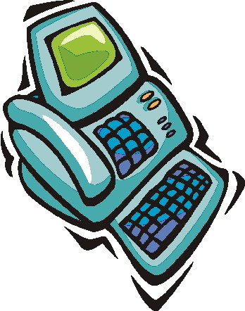 Telephone clip art