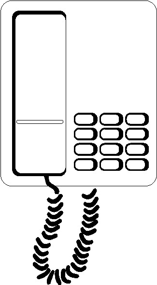 Telephone clip art