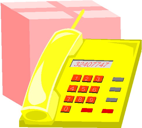 Telephone clip art