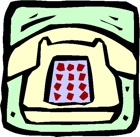 Telephone clip art