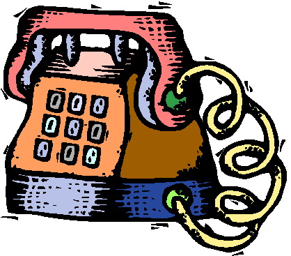 Telephone clip art