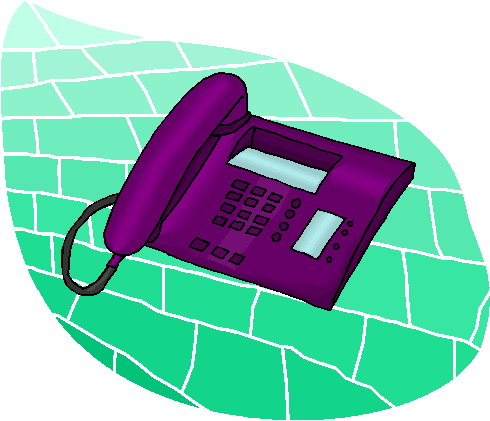 Telephone clip art