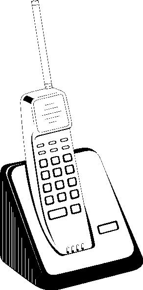 Telephone clip art