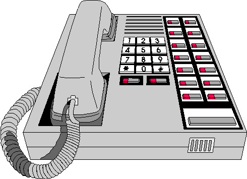 Telephone clip art