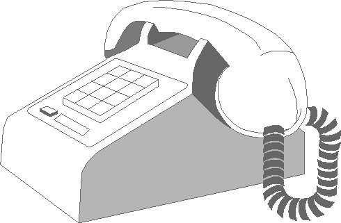 Telephone clip art