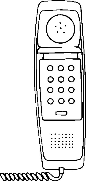 Telephone clip art