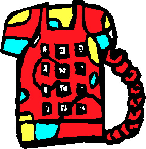 Telephone clip art