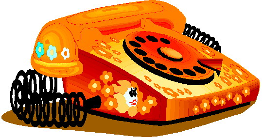 Telephone clip art