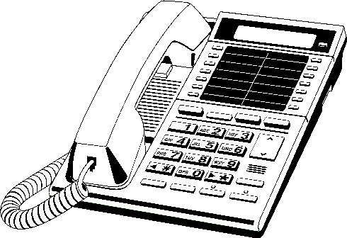 Telephone clip art