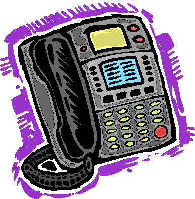 Telephone clip art