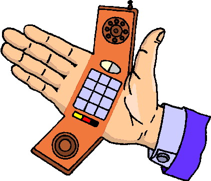 Telephone clip art