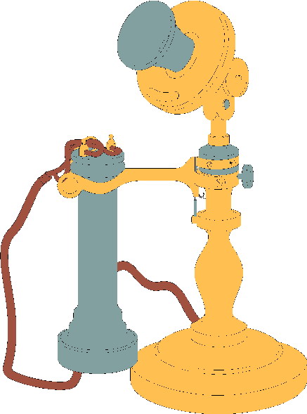 Telephone clip art